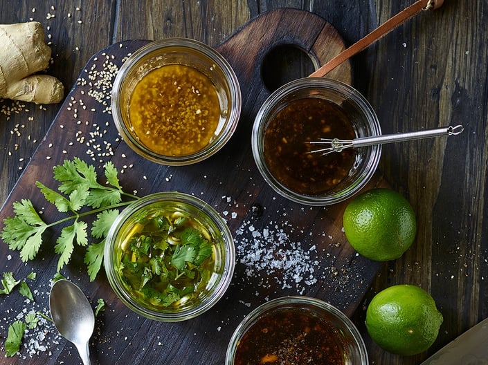 Hot karrymarinade med muskat og soja