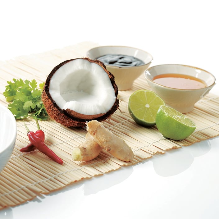 Kokosmarinade med lime og koriander